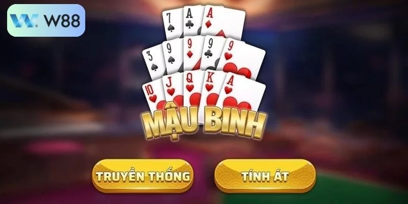 Bài Mậu Binh W88 Cách Chơi Cho Tân Thủ Mới Tham Gia 2 Bài mậu binh W88 là gì?